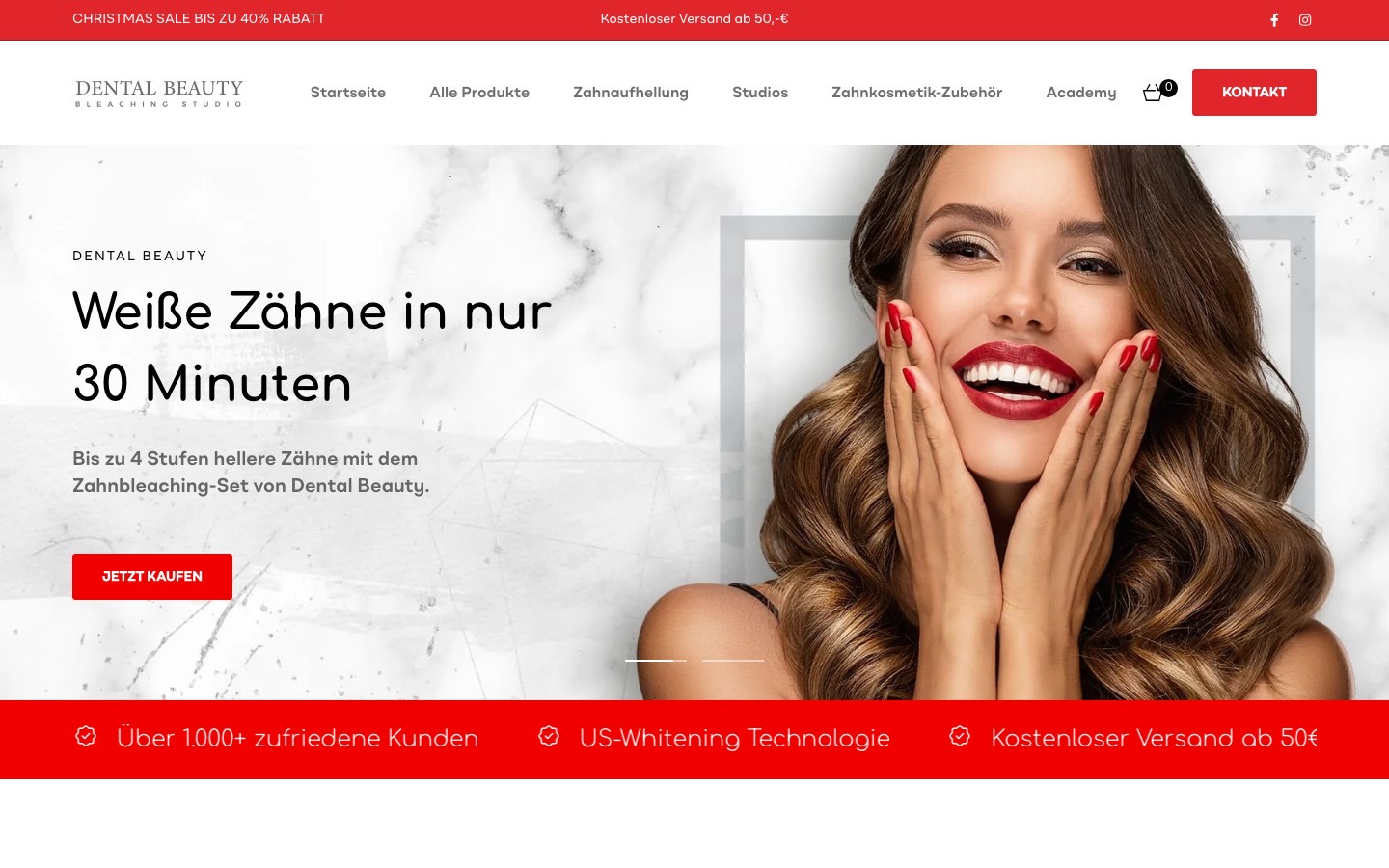 Startseite Dental Beauty Shop (dentalbeauty.de)