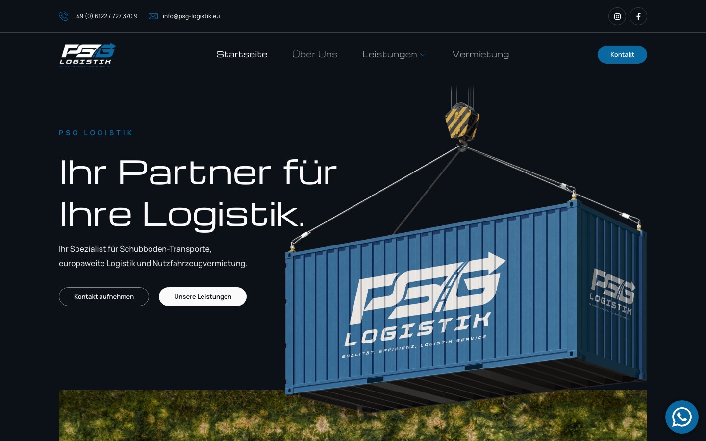 Startseite PSG Logistik (psg-logistik.eu)