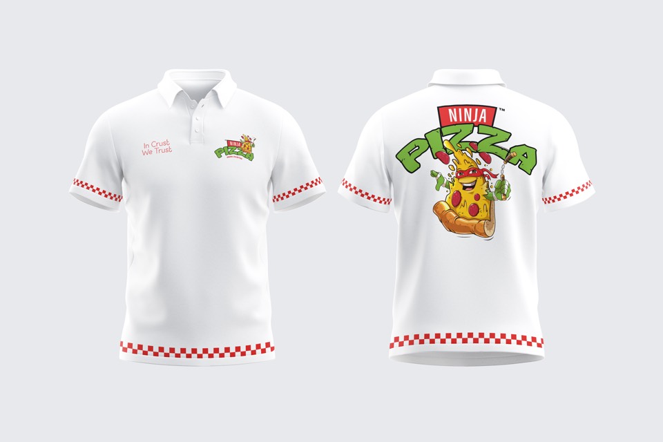 Team shirt for Ninja Pizza