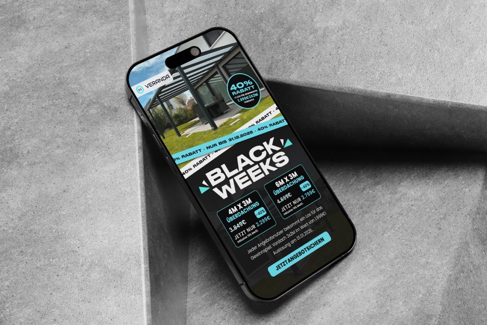 Black Weeks campaign for Esveranda
