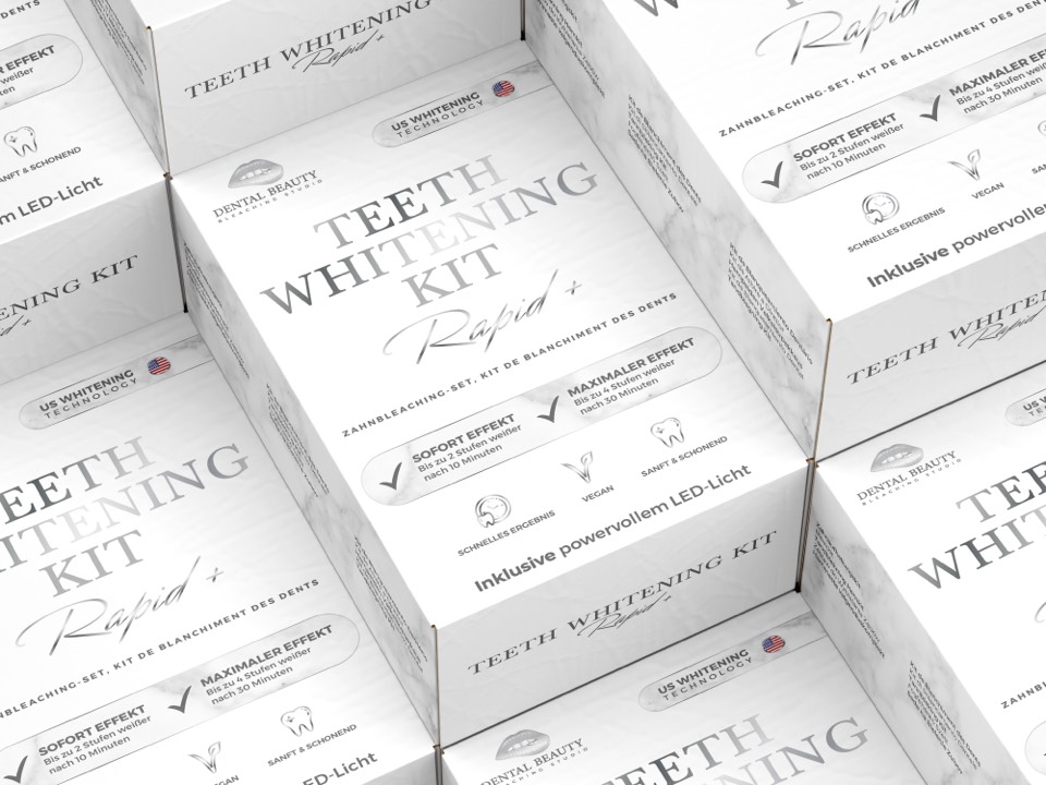 Verpackung Teeth Whitening Kit für Dental Beauty